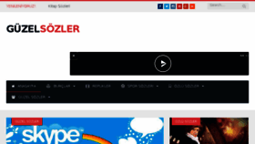 What Guzelsozlerin.com website looked like in 2017 (7 years ago)