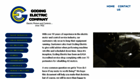 What Goding.com website looked like in 2017 (7 years ago)