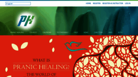 What Globalpranichealing.com website looked like in 2017 (7 years ago)