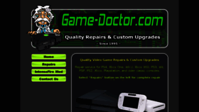 What Game-doctor.com website looked like in 2017 (7 years ago)