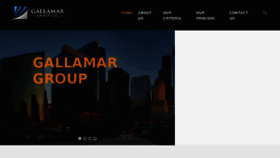 What Gallamargroup.com website looked like in 2017 (7 years ago)