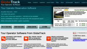 What Globetrack.com website looked like in 2017 (7 years ago)