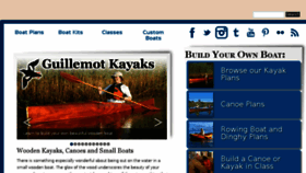 What Guillemot-kayaks.com website looked like in 2017 (7 years ago)