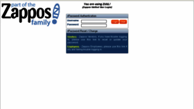 What Grandcentral.zappos.biz website looked like in 2017 (7 years ago)