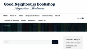 What Goodneighbours.org.za website looked like in 2017 (7 years ago)