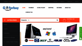 What Goforbuy.com website looked like in 2017 (7 years ago)
