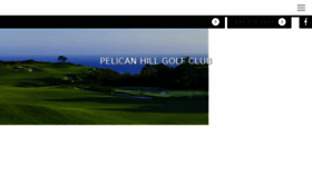 What Golfpelicanhill.com website looked like in 2017 (7 years ago)