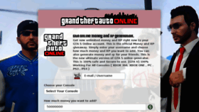What Gta5moneycheat.online website looked like in 2017 (7 years ago)