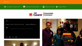 What Giantfoodac.com website looked like in 2017 (7 years ago)