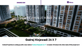 What Godrejhinjewadi.in website looked like in 2017 (7 years ago)