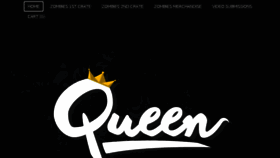 What Glitchingqueen.com website looked like in 2017 (7 years ago)