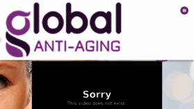 What Globalantiaging.com website looked like in 2017 (7 years ago)