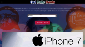 What Getdailydeals.net website looked like in 2017 (7 years ago)