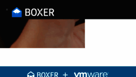 What Getboxer.com website looked like in 2017 (7 years ago)
