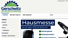 What Gerschwitz.net website looked like in 2017 (7 years ago)