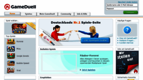 What Gameduell.at website looked like in 2017 (7 years ago)