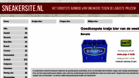What Goedkoopbier.info website looked like in 2017 (7 years ago)