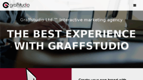 What Graffstudio.com website looked like in 2017 (7 years ago)