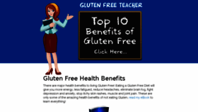 What Glutenfreeteacher.com website looked like in 2017 (7 years ago)