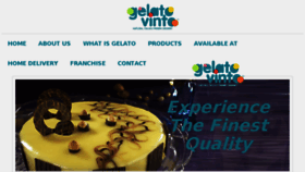 What Gelatovinto.com website looked like in 2017 (7 years ago)