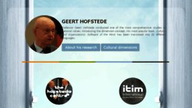 What Geert-hofstede.com website looked like in 2017 (7 years ago)