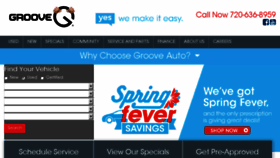 What Grooveauto.com website looked like in 2017 (6 years ago)
