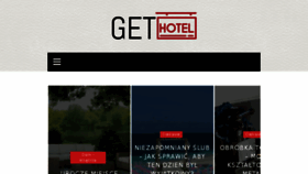 What Gethotels.pl website looked like in 2017 (7 years ago)