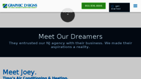 What Graphicd-signs.com website looked like in 2017 (7 years ago)