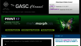 What Gasc.org website looked like in 2017 (7 years ago)