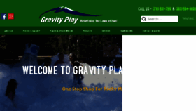 What Gravityplayevents.com website looked like in 2017 (7 years ago)
