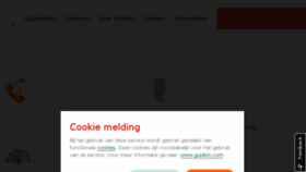What Guidion.nl website looked like in 2017 (7 years ago)