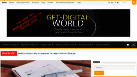 What Getdigitalworld.com website looked like in 2017 (7 years ago)