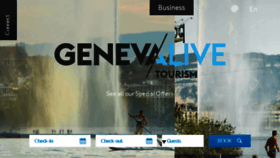 What Geneve-tourisme.ch website looked like in 2017 (6 years ago)