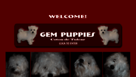 What Gempuppies.com website looked like in 2017 (7 years ago)