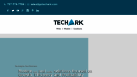 What Gotechark.com website looked like in 2017 (7 years ago)