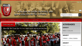 What Guardamirimrioclaro.com.br website looked like in 2017 (7 years ago)
