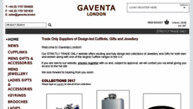 What Gaventa.london website looked like in 2017 (6 years ago)