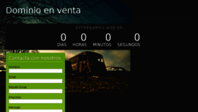 What Gameover.es website looked like in 2017 (8 years ago)