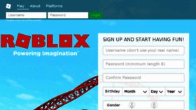 What Gooblox.com website looked like in 2017 (6 years ago)