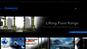 What Gunnebolifting.com website looked like in 2017 (7 years ago)