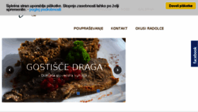 What Gostisce-draga.si website looked like in 2017 (7 years ago)