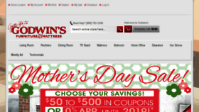 What Godwinsfurniture.com website looked like in 2017 (6 years ago)