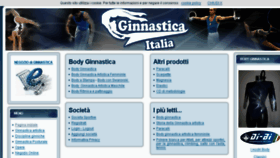 What Ginnasticaitalia.com website looked like in 2017 (6 years ago)