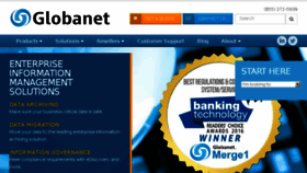 What Globalnetconsulting.com website looked like in 2017 (7 years ago)