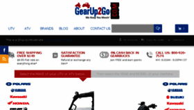 What Gearup2go.com website looked like in 2017 (6 years ago)