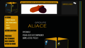 What Groupe-aliace.com website looked like in 2017 (6 years ago)