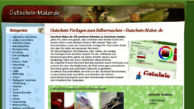 What Gutschein-maker.de website looked like in 2017 (6 years ago)