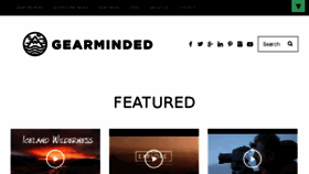 What Gearminded.com website looked like in 2017 (6 years ago)