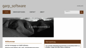 What Garp.ch website looked like in 2017 (6 years ago)