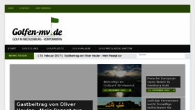 What Golfen-mv.de website looked like in 2017 (6 years ago)